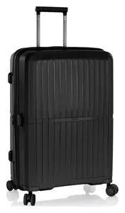 Stredný škrupinový kufor na kolieskach Heys Airlite M Black
