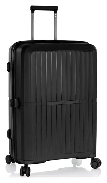 Stredný škrupinový kufor na kolieskach Heys Airlite M Black