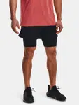 Čierne športové kraťasy Under Armour UA Peak Woven 2in1 Sts