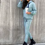 Turquoise pants Cocomore cmgSD1226.S04