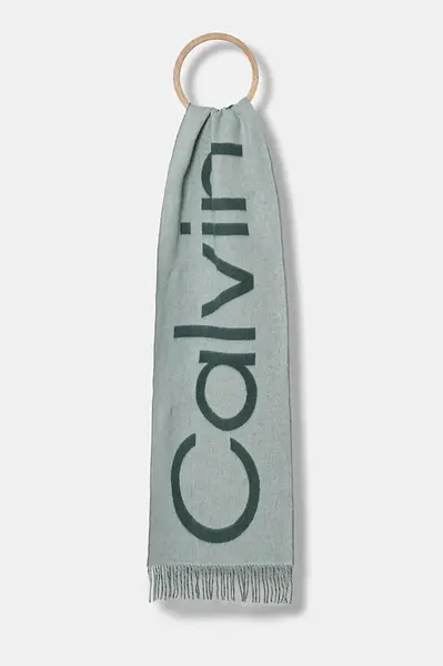 Vlněná šála Calvin Klein