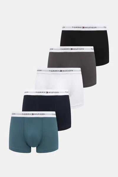 Boxerky Tommy Hilfiger 5-pack pánské, více barev, UM0UM03432