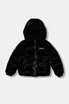 Bunda Levi's SHINY HVWT PUFFER čierna farba, 3EN640