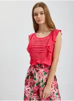 Blúzky pre ženy ORSAY - tmavoružová