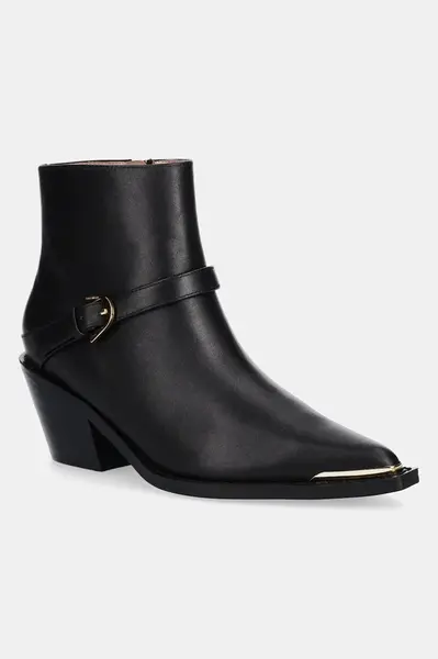 Kožené členkové topánky Coccinelle