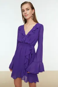Dámske šaty Trendyol Chiffon