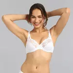 PLAYTEX ESSENTIAL ELEGANCE UNDERWIRE BRA - Dámska podprsenka s kosticami - biela