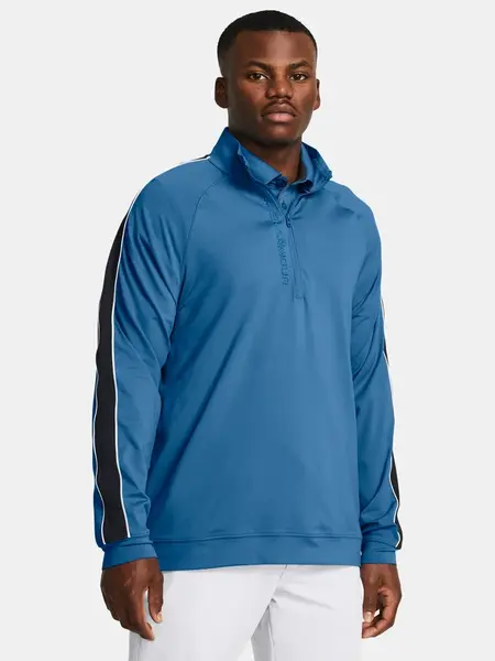 Modrá pánska športová mikina Under Armour UA Storm Midlayer HZ