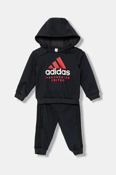 Detská tepláková súprava adidas Performance Manchester United šedá farba, IT4168