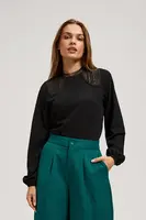 Marisse Blouse With Decorative Lace