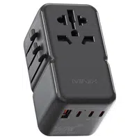 MINIX TP140 140W Universal Travel Adapter 3*USB-C 1*USB-A