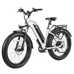 Magicycle Cruiser Pro Step-thru Electric Bike White