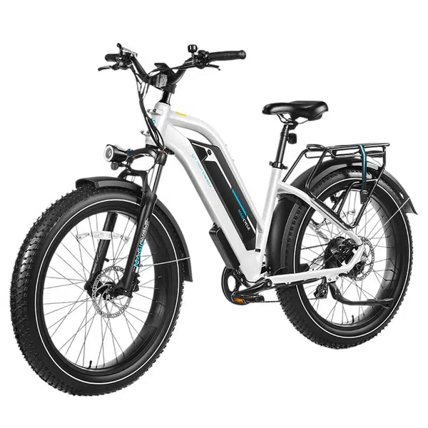 Magicycle Cruiser Pro Step-thru Electric Bike White