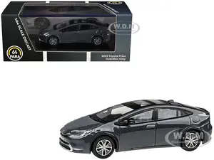 2023 Toyota Prius Guardian Gray 1/64 Diecast Model Car by Paragon Models