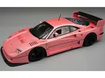Ferrari F40 LM Pink Metallic with Black 5 Spoke Rims "Press Version" (1996) "Mythos Series" Limited Edition to 60 pieces Worldwide 1/18 Model Car by