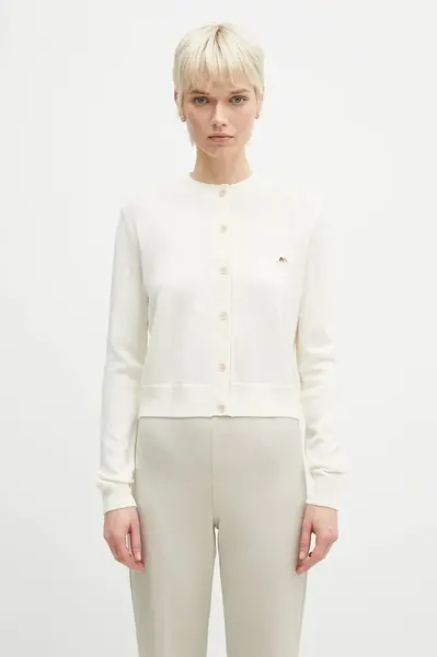 Vlněný kardigan Fiorucci Angel Patch