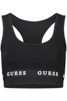 Čierna športová podprsenka Guess Aline