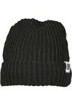 Čierna čiapka Fisherman Beanie