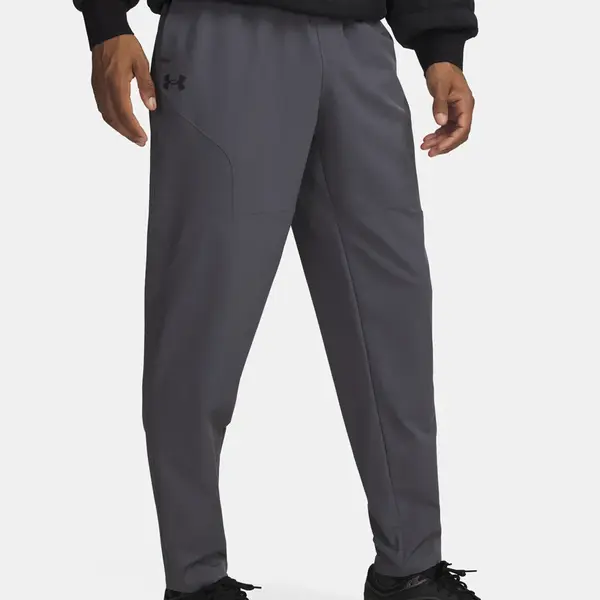 Men's Sports Pants Under Armour UA Unstoppable Tapered Pants-GRY - Men