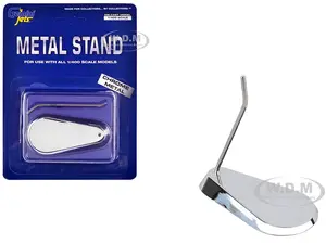 Chrome Metal Display Stand for 1/400 Scale Models by GeminiJets