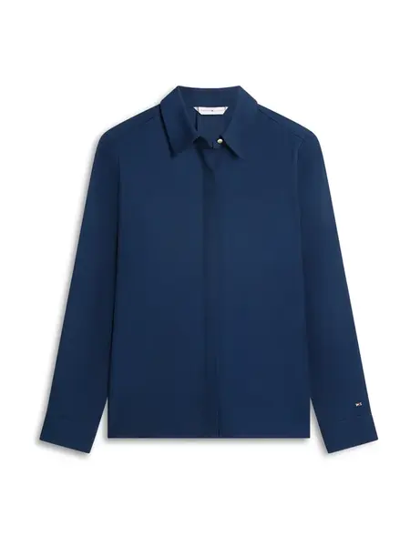 TOMMY HILFIGER Blúzka  tmavomodrá