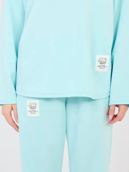 Mintová tepláková souprava