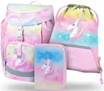 BAAGL Školní set AIRY RAINBOW UNICORN