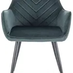 SIGNAL Jídelní židle FIG VELVET zelená