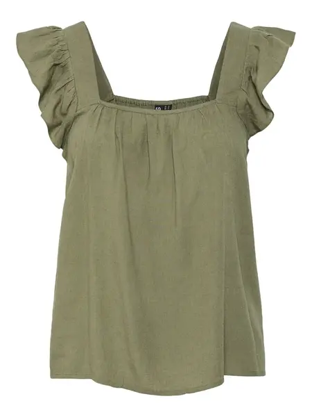 PIECES Top 'PCPIA'  olivová