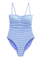 Next Jednodielne plavky  azúrová / biela