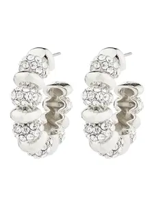 Pilgrim Náušnice ' Delphine '  strieborná