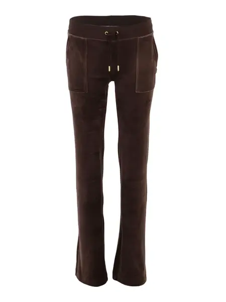 Juicy Couture Tall Nohavice 'DEL RAY'  čokoládová