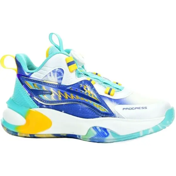 PROGRESS BASKETBALL JR Dětské sportovní boty, světle modrá, velikost