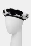 Baret Kangol FAUX FUR bílá barva, K4369.SP103