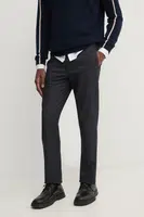 Kalhoty PS Paul Smith pánské, černá barva, přiléhavé, M2R.922P.N22214