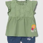 Kojenecká sada Guess zelená barva