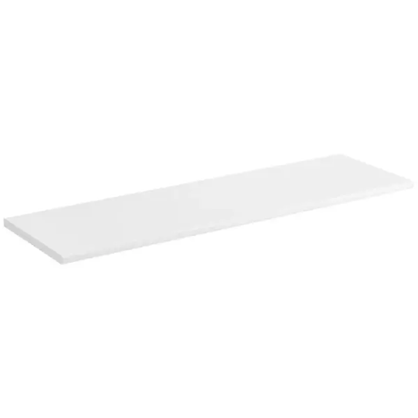 Xora NÁSTĚNNÁ POLICE, vysoce lesklá bílá, 90/1,8/28 cm