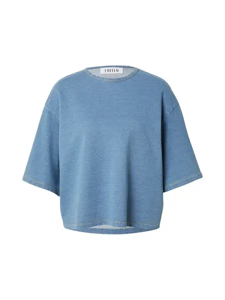 EDITED Tričko 'Enzo'  modrá