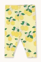 Legíny pre bábätká Tinycottons ORANGES RIB BABY PANT