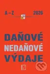 Daňové a nedaňové výdaje 2026 - Martin Děrgel - kniha z kategorie Daně