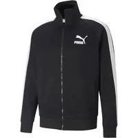 Puma ICONIC T7 TRACK JACKET Pánska mikina, čierna, veľkosť XXXL