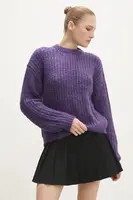Svetr Answear.LAB dámský, fialová barva