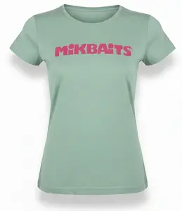 Mikbaits tričko ladies team sage green - s