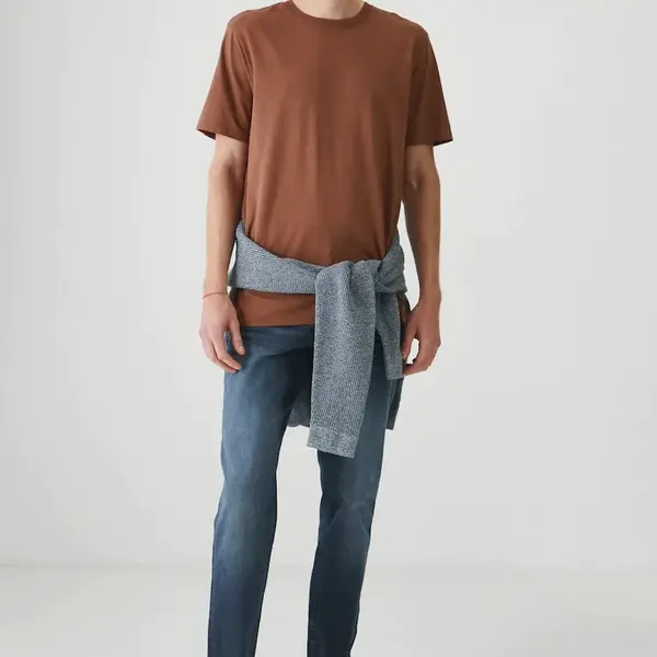 Tričko Medicine pánské, hnědá barva