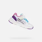 Bílé dívčí tenisky Geox Loftus