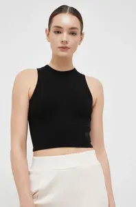 Guess crop top dámský s viskózou EDIE