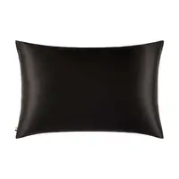 Hedvábný povlak na polštář BOSS SILKSHAM Black 50 x 75 cm