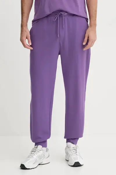 Bavlněné tepláky United Colors of Benetton modrá barva, 342ZUF01B