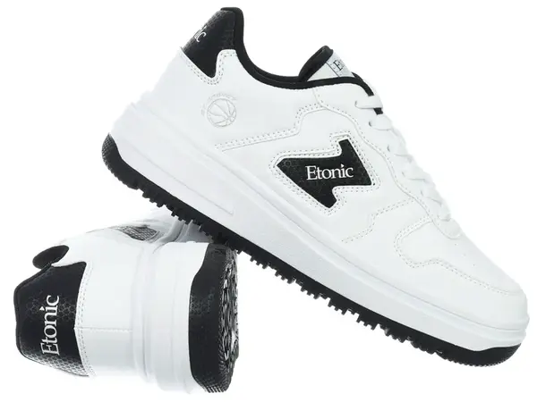 Bílé-černé tenisky Etonic Basket