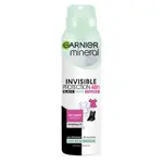 GARNIER Mineral Quick Dry Invisible Black White Colors antiperspirant v spreji 150 ml